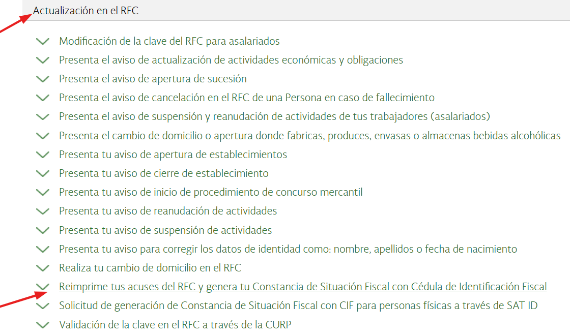 imprimir rfc paso a paso Como imprimir mi RFC